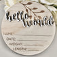 Hello World 3D Script - White