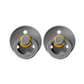 BIBS Dummies Size 2 - Smoke 2pk