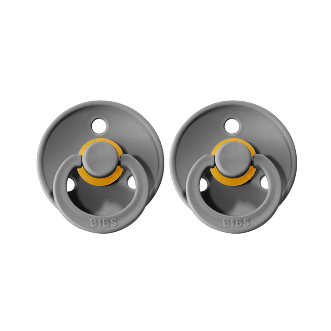 BIBS Dummies Size 2 - Smoke 2pk