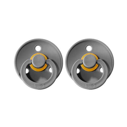 BIBS Dummies Size 2 - Smoke 2pk