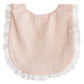 Sophie  Bib - Pink Linen