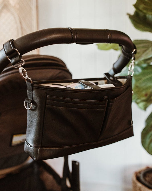 Stroller Organiser/Pram Caddy - Black