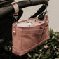Stroller Organiser/Pram Caddy - Dusty Rose