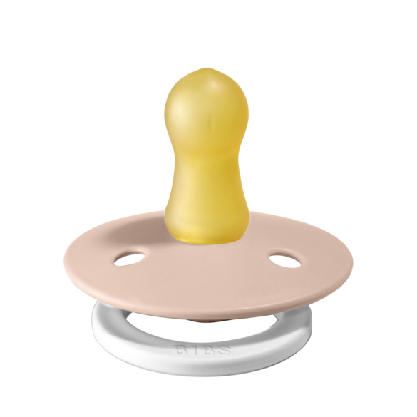 BIBS Night Glow Dummies Size 1 - Blush 2pk