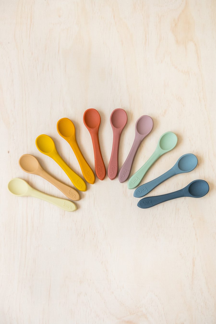 Silicone Spoon Twin Pack - Heather